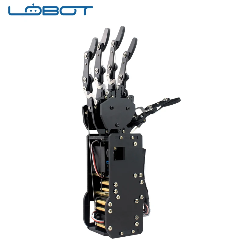 LOBOT промышленного робота Bionic пять пальцев независимое движение руки RC Запчасти