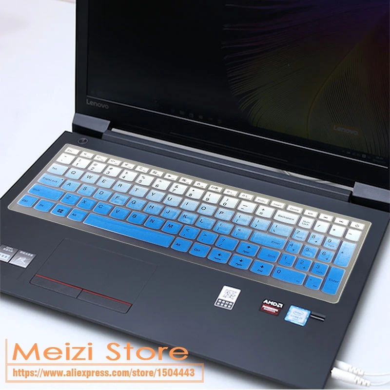 Силиконовый чехол для клавиатуры ноутбука защитный Lenovo IdeaPad 510 15 6 дюйма Ideapad 110 17 3