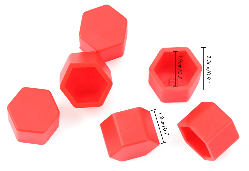 19 мм 20 шт./лот силиконовые гайки для автомобильных колес чехлы Hyundai I30 IX35 IX45 Elantra