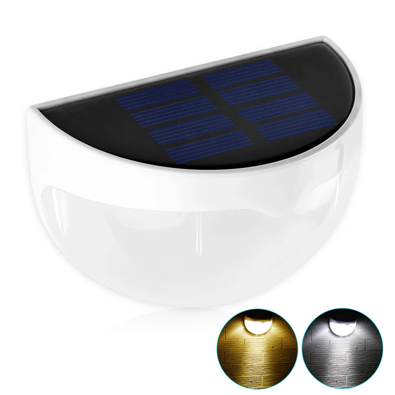 Водонепроницаемый ip55 Солнечная светодиодные лампы сад Солнечный свет открытый