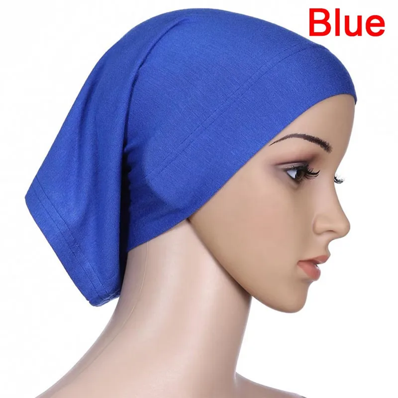 1 шт. эластичный хиджаб вуаль халат abaya внутренние шапки Модальные тянущиеся