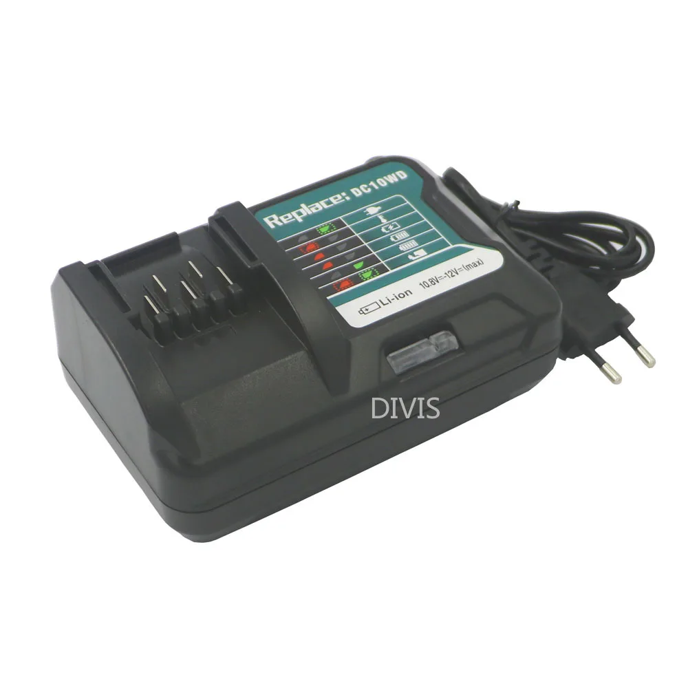 Зарядное устройство для аккумулятора MAKITA 10 8 в 12 В BL1016 BL1040B BL1015B BL1020B BL10DC10SA CL107FDZ