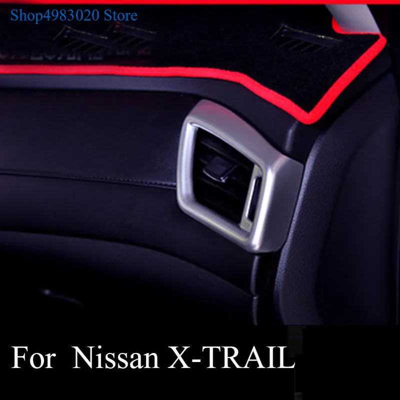 Обшивка автомобильного кондиционера хромированная обшивка для Nissan X trail xtrail T32/Rogue