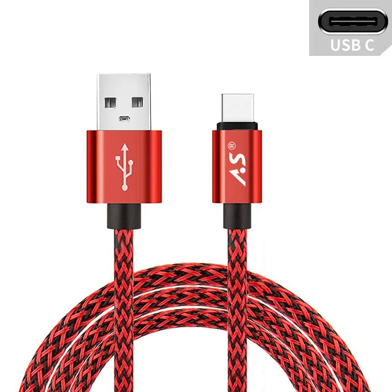 Only Type C Red А. С. 3 в 1 USB кабель для iPhone XS X 8 7 6 5 кабель Micro usb type C кабель для samsung S9 S8 кабель для быстрой зарядки 2.4A шнур зарядного устройства - Цвет: Only Type C Red
