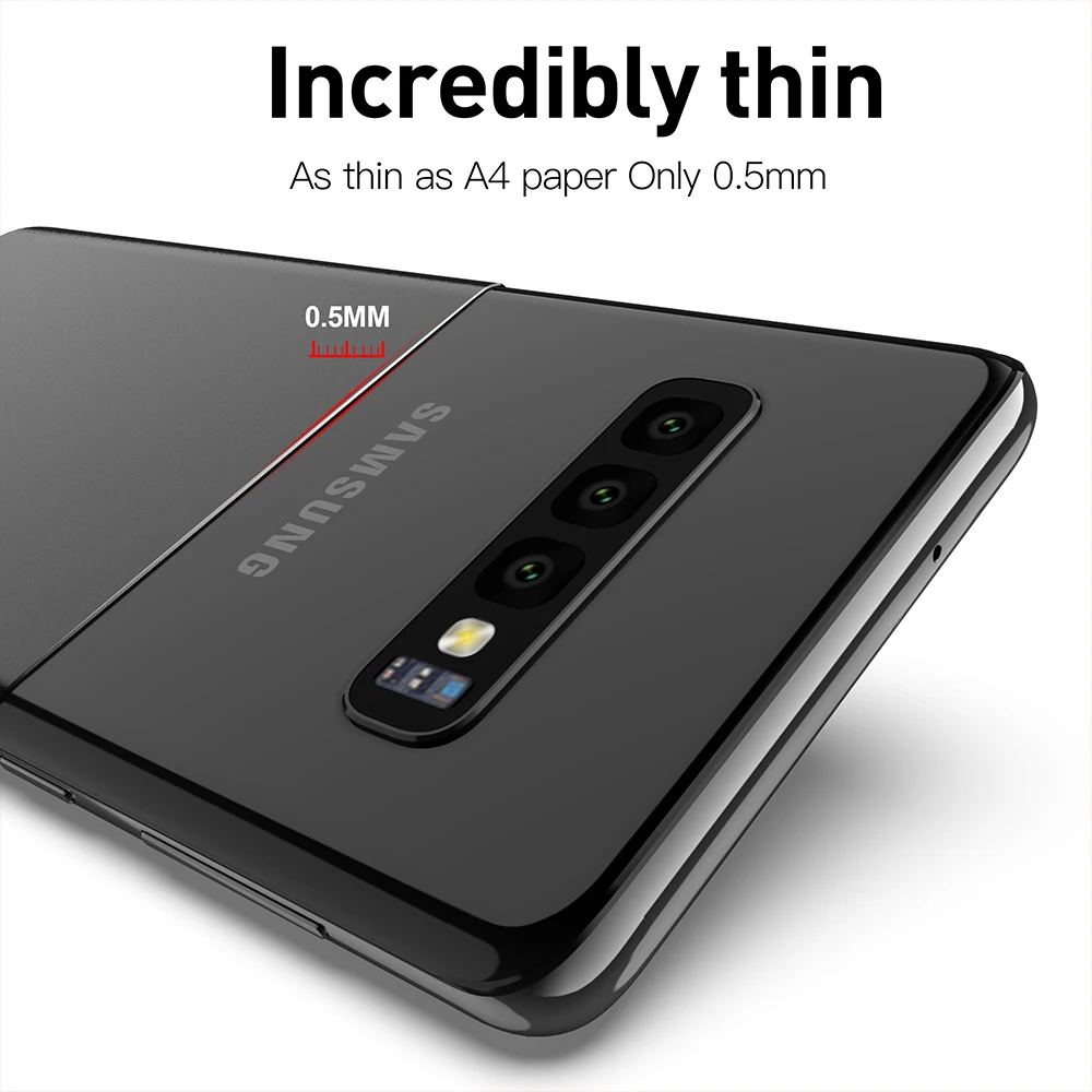 KEYSION чехол для телефона для samsung Galaxy S10 Plus S10e Coque ультра тонкий матовый чехол для S10 чехол для S10+ S10 Plus Fundas