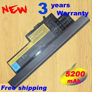 Аккумулятор для ноутбука IBM Lenovo ThinkPad X60, X60s, X61, X61s, 40Y6999, 40Y7001, 40Y7003, 14,4 В, 5200 мА  ч