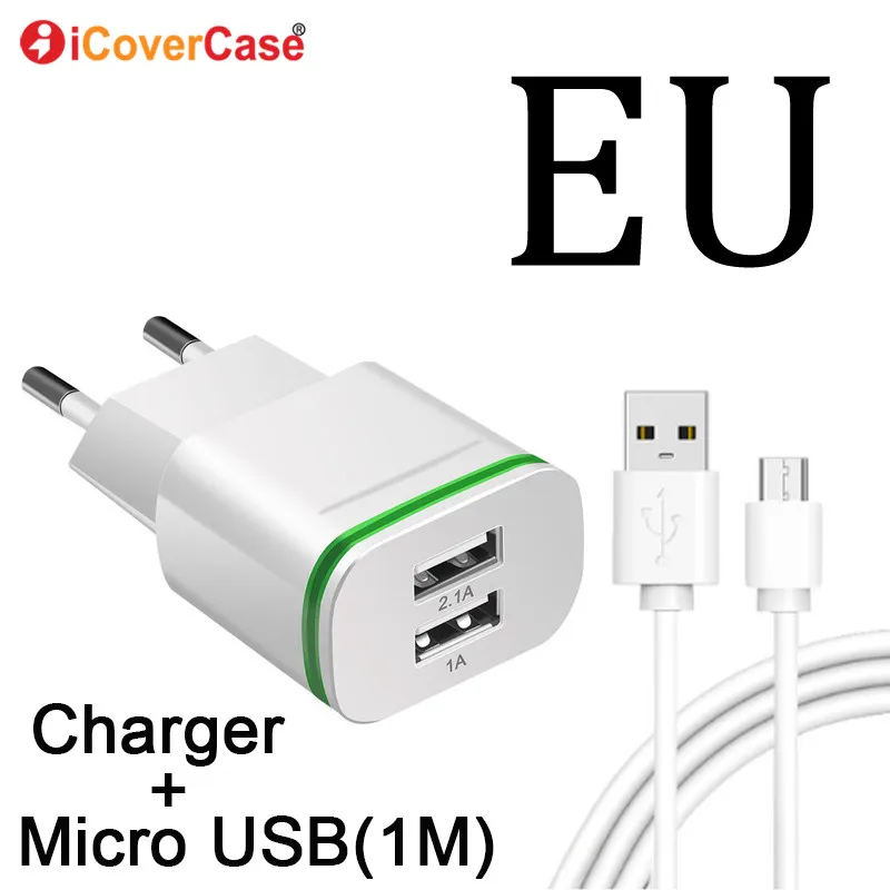 ЕС 2 Plug Dual Порты Зарядное устройство для Xiaomi Redmi 5A 4A Note 4 4X5 Pro Plus S2 Зарядное устройство телефон Micro Usb кабель Мощность зарядки адаптер Быстрое зарядное устройство