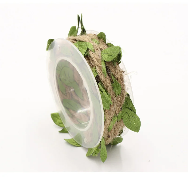 Xugar 2M/roll Flower Wrapping Packaging Gift Ribbon For Hair Bow DIY Florist Bouquet Hemp Boxes Decoration | Дом и сад