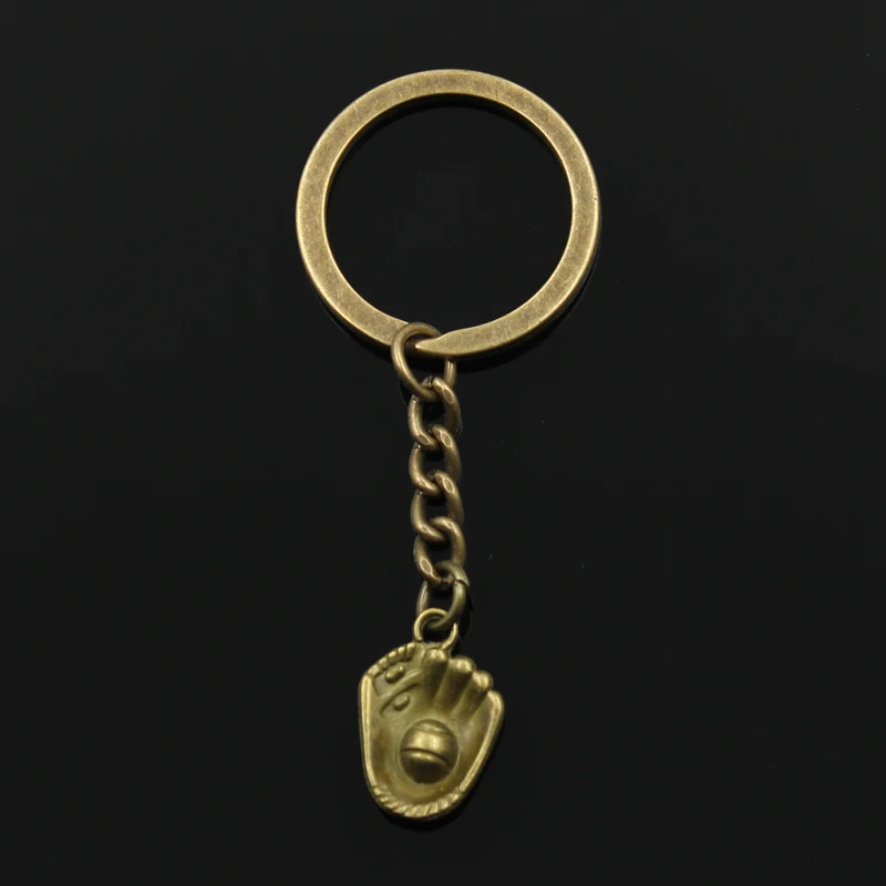 Новинка модный брелок 20x14 мм подвеска в виде бейсбольной перчатки мужская