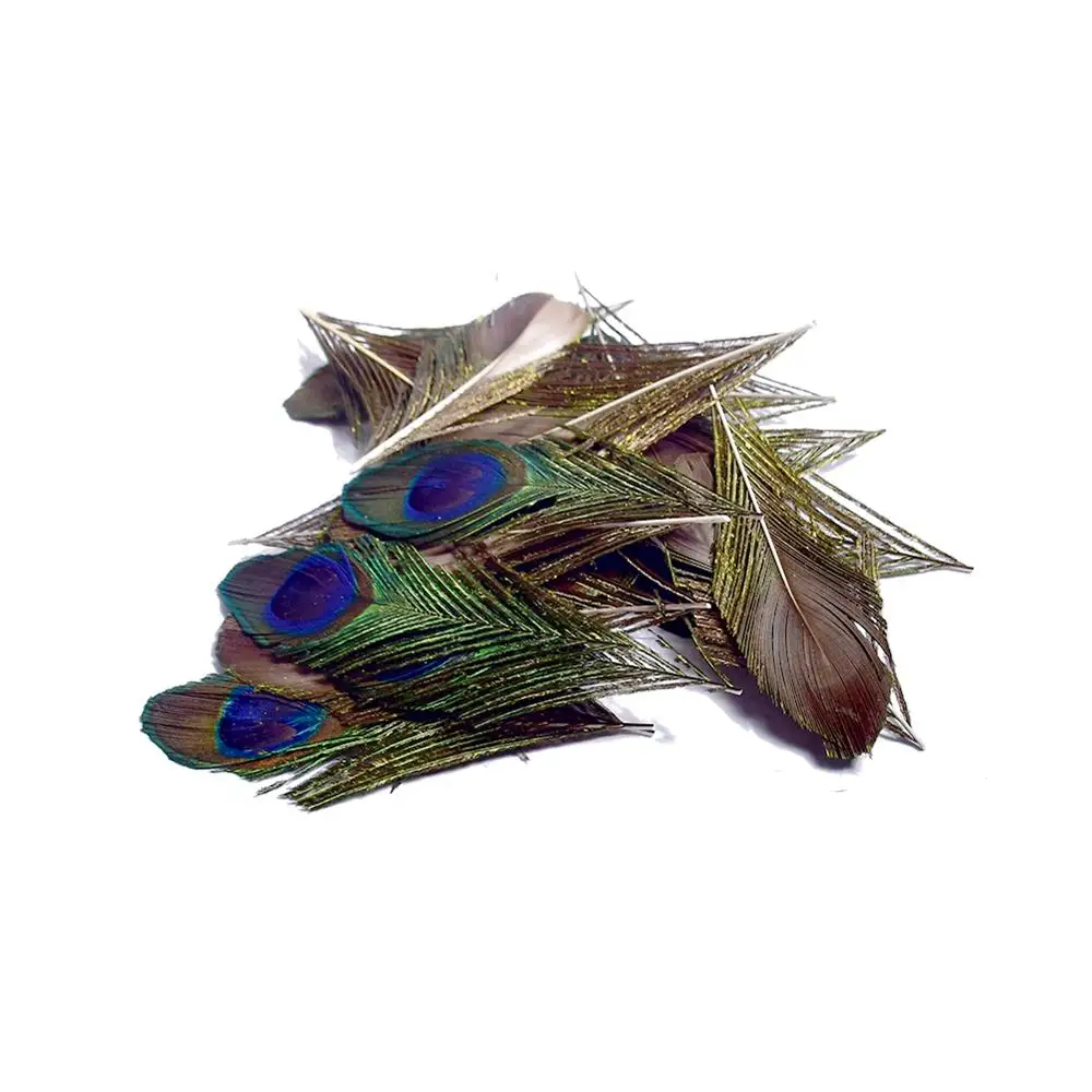 10/20PCS/Lot Peacock Feather Trimmed peacock big eye costumes Necklace accessories Decorative Wedding Decoration DIY | Дом и сад