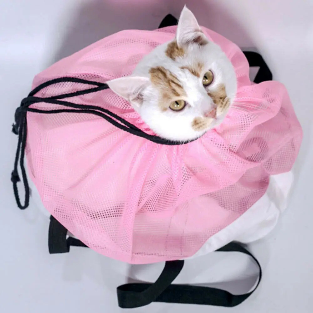 Розовый Pet Sling Carrier Bag Travel Pouch For Small Dog Cat Shoulder Carry Tote Handbag - Цвет: Розовый