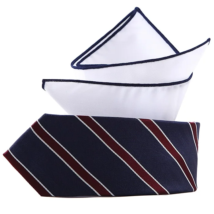 SST-001 tie set Портной Смит классический формальный галстук мужской роскошный ручной работы натуральный чистый шелк Тканый Жаккардовый полосатый галстук - Цвет: SST-001 tie set