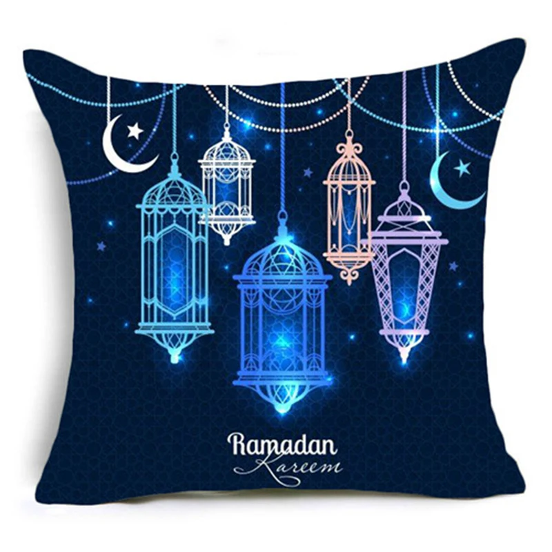 Новые наволочки Ramadan Kareem наволочка для подушки ИД фонарь хлопок лен подарок
