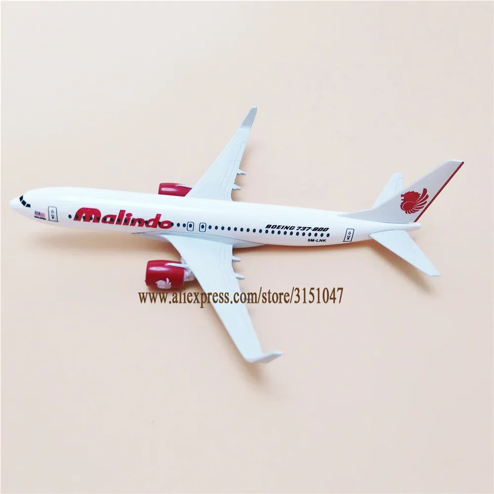 Модель самолета Boeing 737 B737 900 ER, модель самолета Airway, сплав, металл, 16 см, PK-FLM