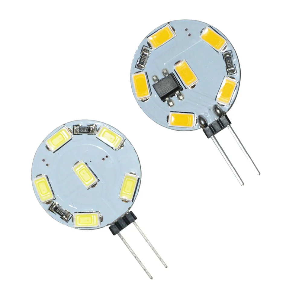 JYL 2 шт. 1 6 Вт двухсторонняя 260LM G4 12 SMD 5730 Светодиодная лампа морская точечная Лампа