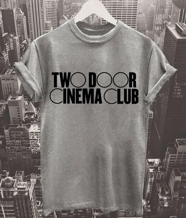 Двухдверная тумба клуба с буквенным принтом для женщин футболка хлопок