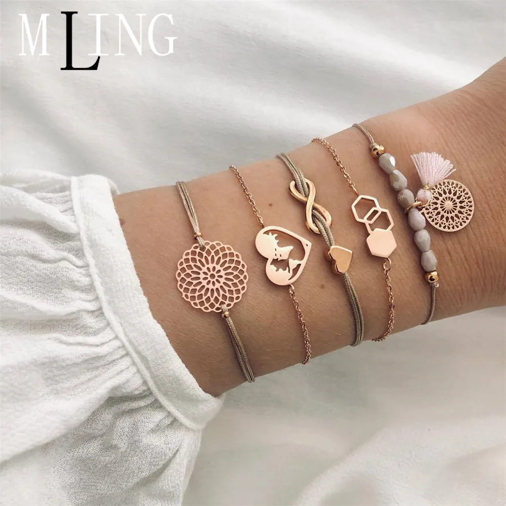 MLING 2019 мода простой стиль браслет ювелирные изделия подарок свадебный банкет