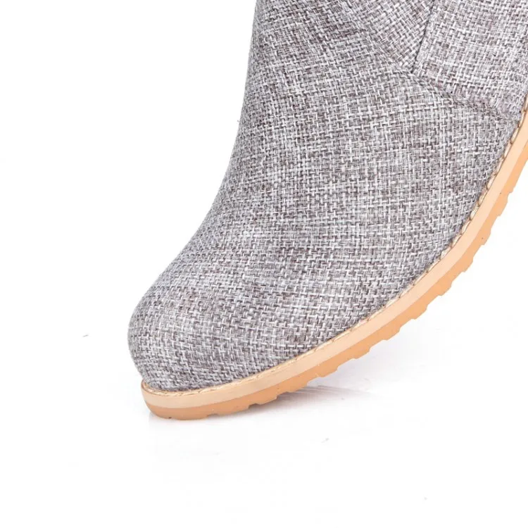 Зимние женские сапоги чулки выше колена женская обувь А39|zapatos botines|botines mujerbota masculina