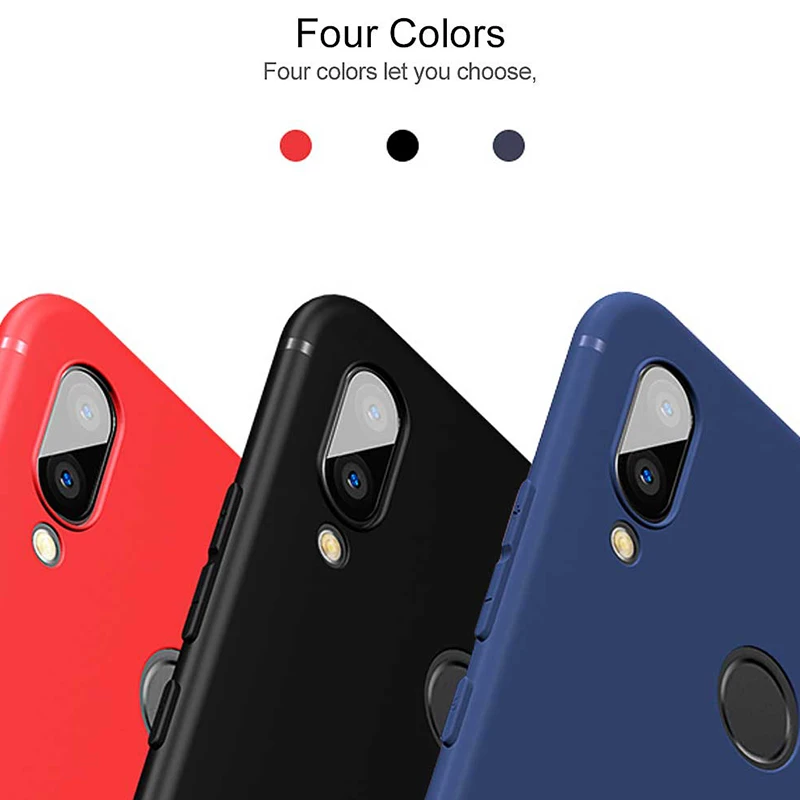 Матовый чехол для huawei Honor 8X мягкий Ультратонкий силиконовый из ТПУ защищенный