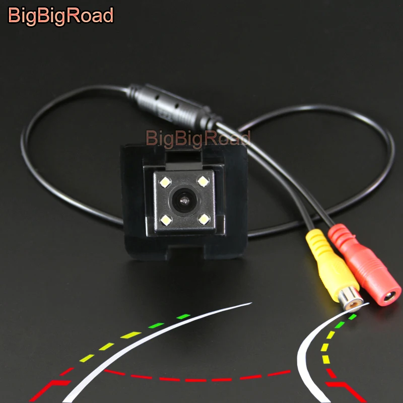 

BigBigRoad For Mercedes Benz S Class S600 S550 S500 S450 S320 W221 W222 / C217 Car Intelligent Dynamic Tracks Rear View Camera