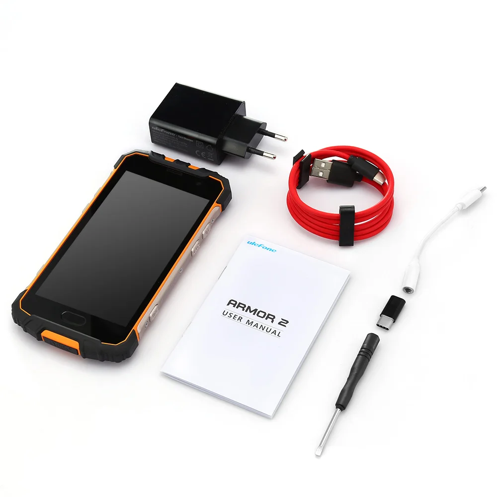 Ulefone Armor 2 4G Смартфон Android 7 0 5 дюймов Helio P25 Восьмиядерный 6 ГГц Гб 64 IP68