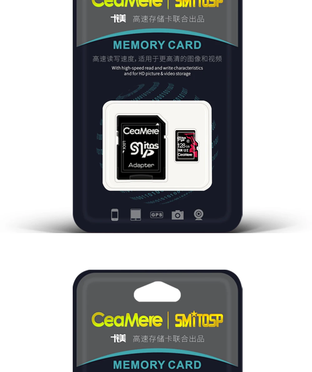 CeaMere карта памяти 256 ГБ 128 Гб 64 Гб U3 UHS-3 32 ГБ Micro sd карта класс 10 UHS-1 флэш-карта памяти Microsd TF/sd карта s для планшета