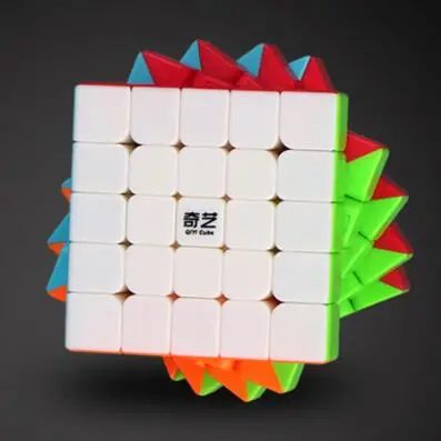 Кубик магический QiYi 5X5X5 профессиональный пазл Квадратный без наклеек