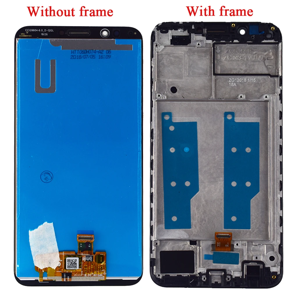 

For Huawei Honor 7C Pro LCD Screen LND-L29 LND-AL30 LND-AL40 LCD Display Screen Touch Screen Digitizer Sensor Assembly Frame