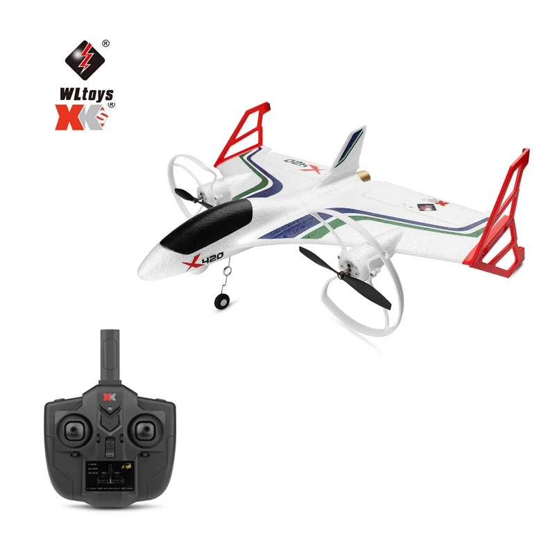 Wltoys XK X420 X520 радиоуправляемый самолет 6 каналов 3D/6G взлет и посадка трюки RTF