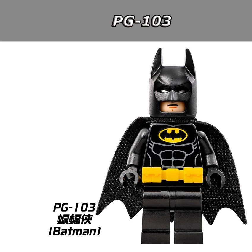 60 шт./лот PG103 Бэтмен цифры 2017 Фильм Мыс Low Rider 70906 Строительные Блоки Игрушки X'mas