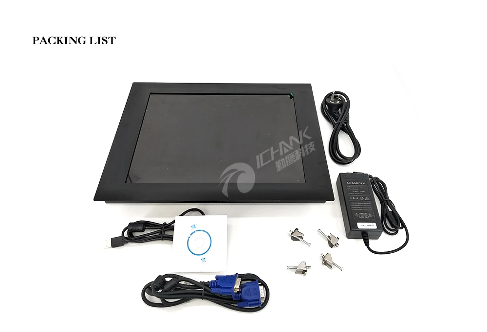 ZQ150TC-58C/1" дюймов 1024x768 HDMI Встроенный Мощность на загрузке Высокая чувствительность четырехпроводной резистивный сенсорный монитор ЖК-дисплей