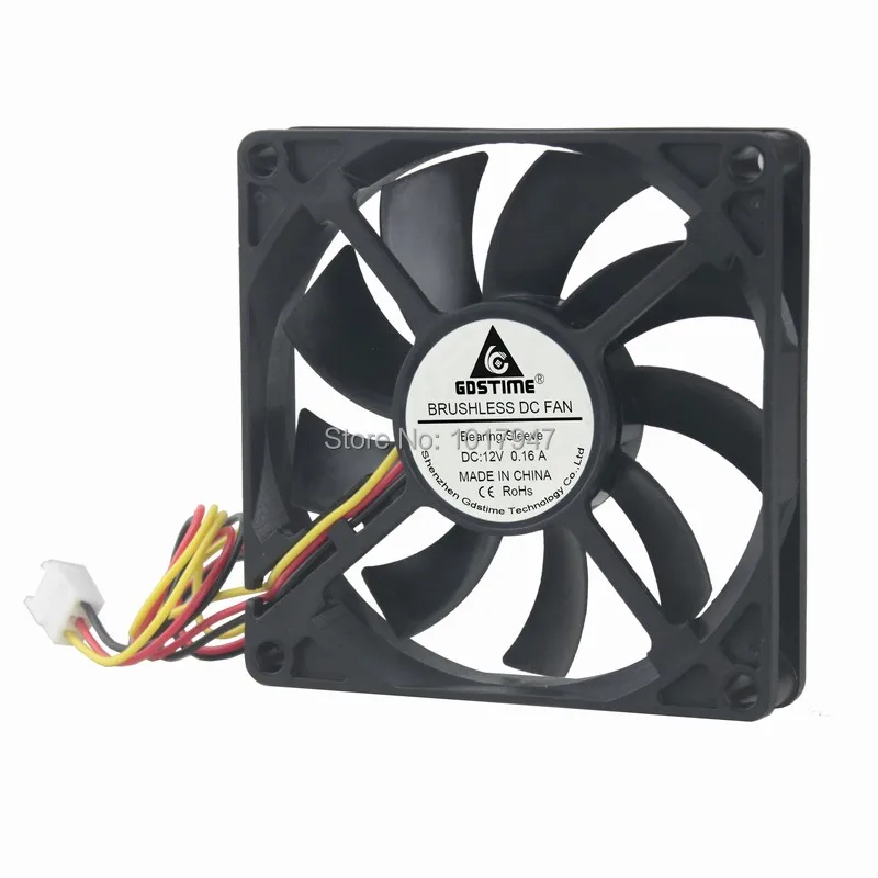 2 шт./партия бесщеточные кулеры DC 12 В 80 мм 8 см 80x80x15 8015 с|fan 80mm|fan fanfan 12v 80mm |