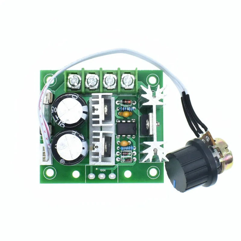 CCMHC DC 12V~ 40V 400W 10A Регулируемый контроллер скорости двигателя постоянного тока ШИМ контроллер 13 kHz Регулируемый Модуль привода