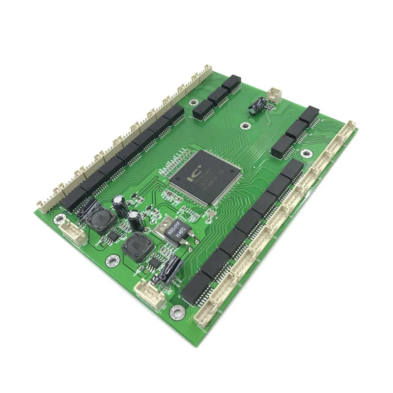 Промышленная широкая температура железнодорожная камера 16/18/20 port10/100 Мбит/с