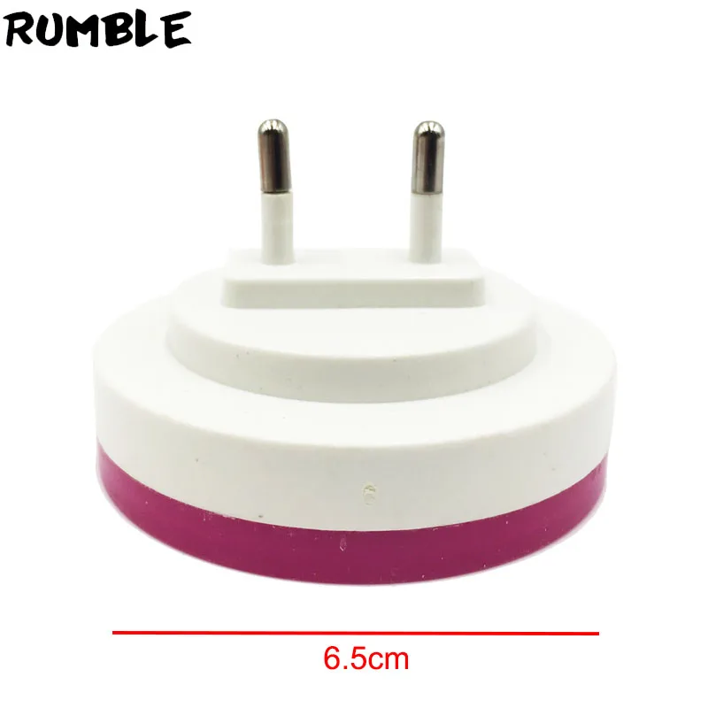 Освещение Управление светодиодный ночник ЕС Plug цвета Новинка кровать лампа для