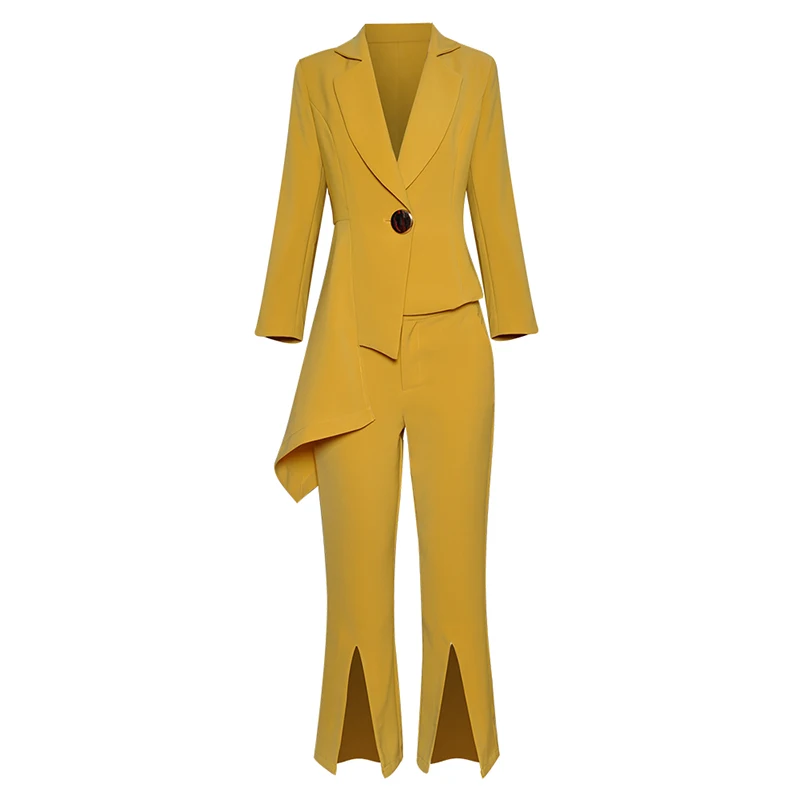 Высокое качество Новая мода взлетно посадочной полосы 2019 Deesigner костюм комплект