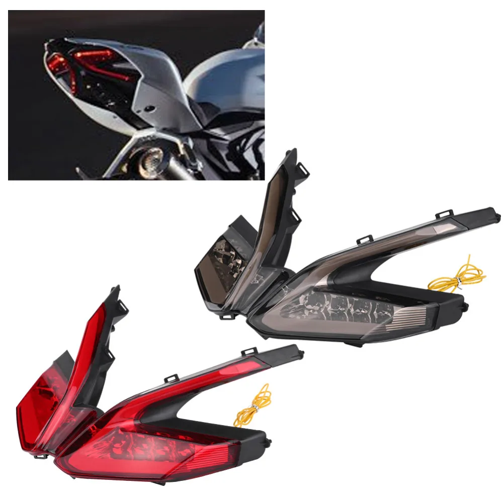 Светодиодный фонарь для мотоцикла задний светильник с поворотным сигналом