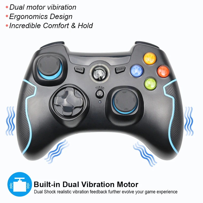ESM 9013 беспроводной игровой контроллер для Sony PlayStation3 Gamep Joypad ПК/Android смартфон PS3