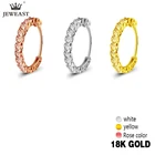 Серьги из чистого золота 18 карат, 750 пробы, с бабочкой, модные классические ювелирные украшения для вечерние, Лидер продаж, новинка 2020