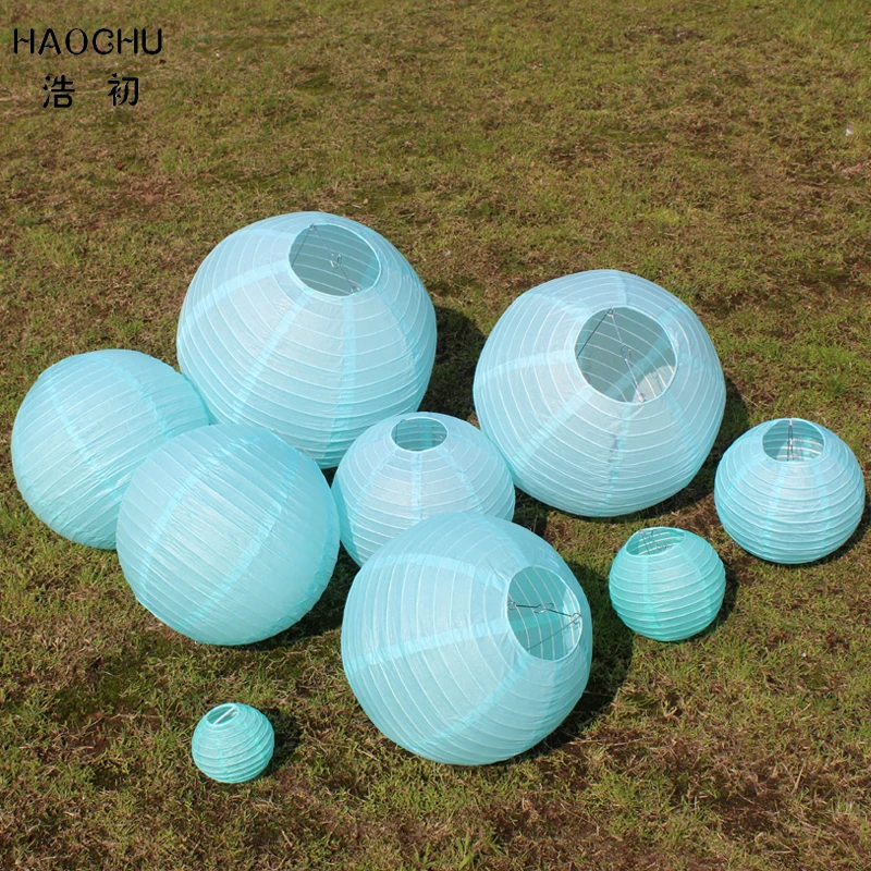 HAOCHU(5 шт./лот) 6/8/10/12/14/16 дюймов свадебное украшение 18 цветов на выбор Китайский