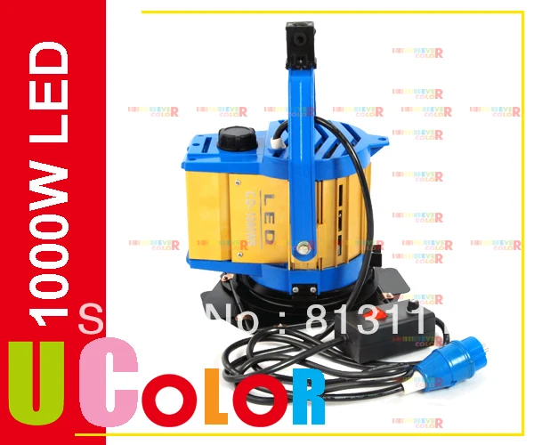 Светодиодный вольфрамовый Точечный светильник Fresnel для студии 2X1000 Вт с