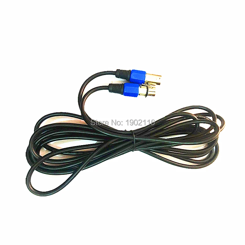 Кабель DMX 1/2/3/5/10 метра футов XLR 3 контактное сигнальное соединение экранированный