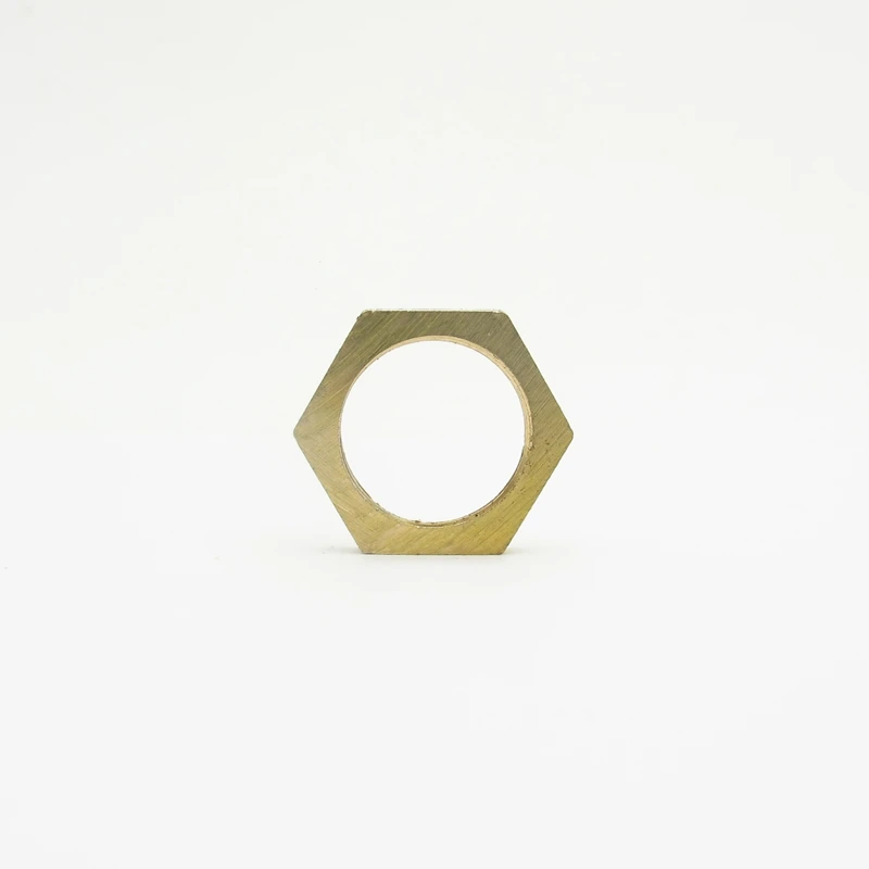 Латунные гайки с шестигранным замком внутренней резьбой BSP 3/8 дюйма подходит для