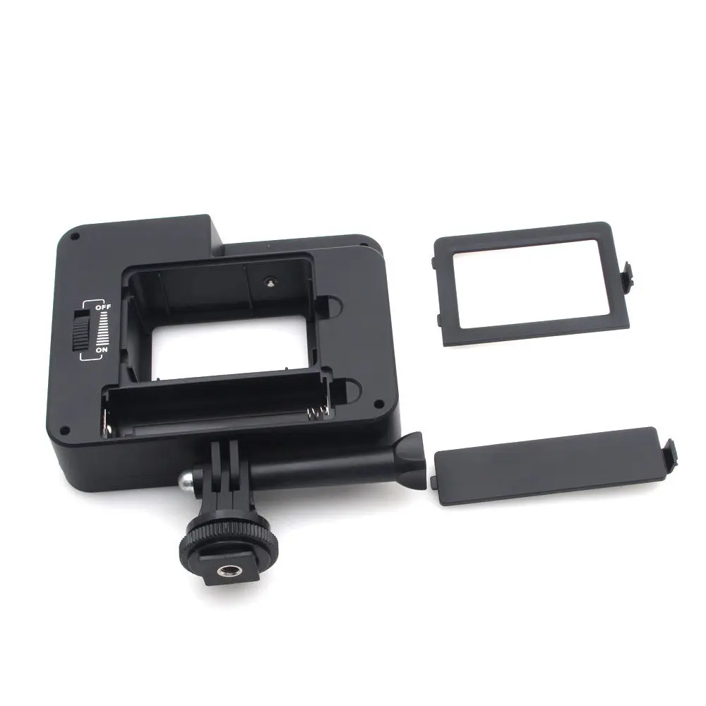 Светодиодная кольцевая лампа JinTu для камеры GoPro Hero 1 2 3 4 5 6 SJ4000 SJ6000 Xiaomi | Электроника