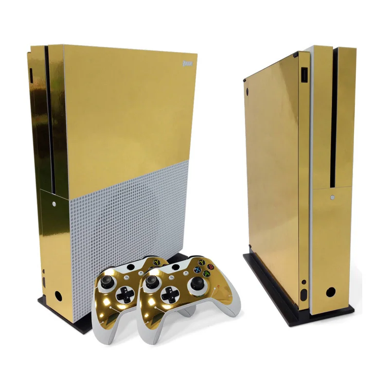 Для Microsoft Xbox One тонкая консоль наклейка акварельные рисунки виниловые наклейки