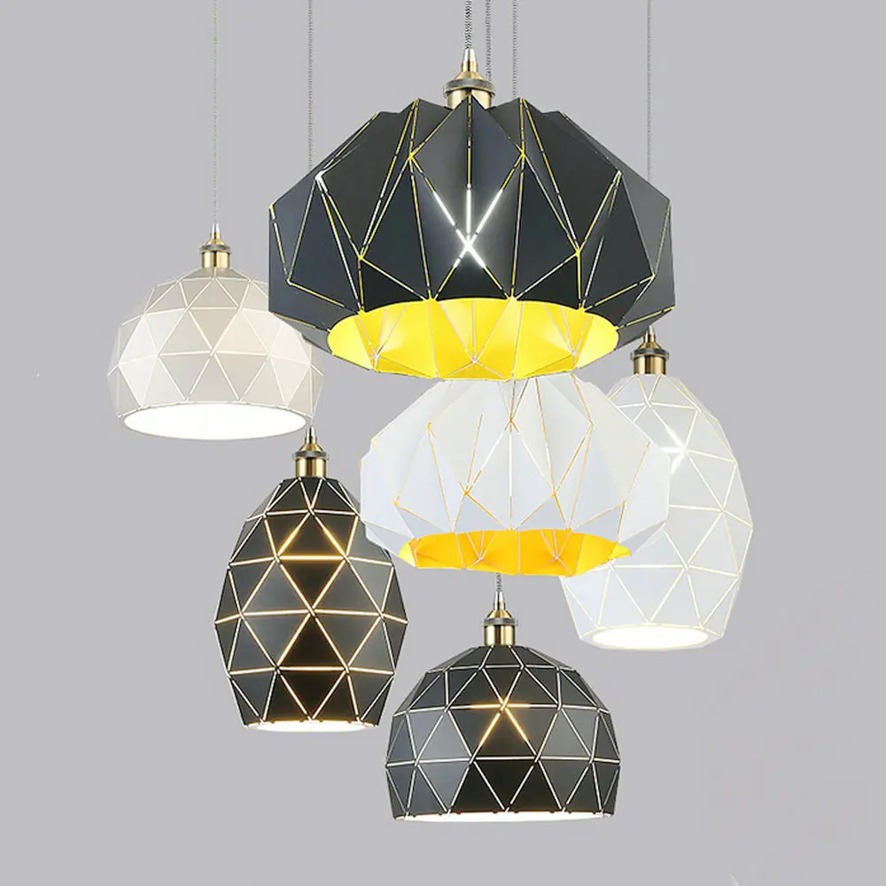 Лофт скандинавский винтажный промышленный декор черная Подвесная лампа