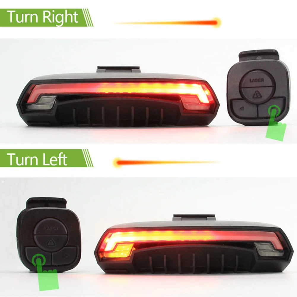 Велосипедный беспроводной задний фонарь велосипедный сигнал поворота пульт