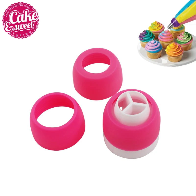 Конвертер 3 размера/комплект соединительный прибор для кондитерского крема