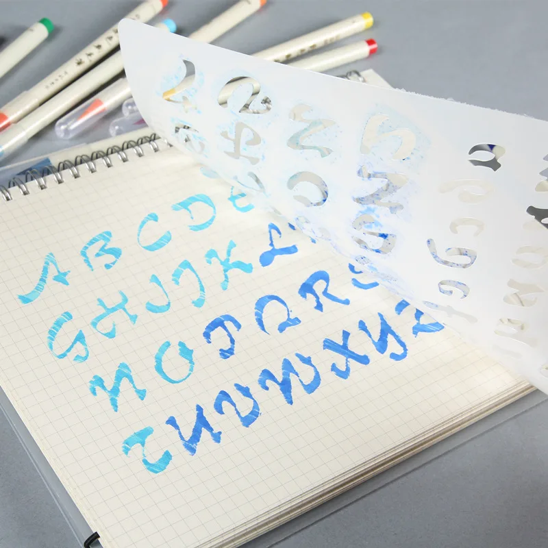 Милый мультфильм животных пластик правитель DIY Kawaii цветок рисунок шаблон для