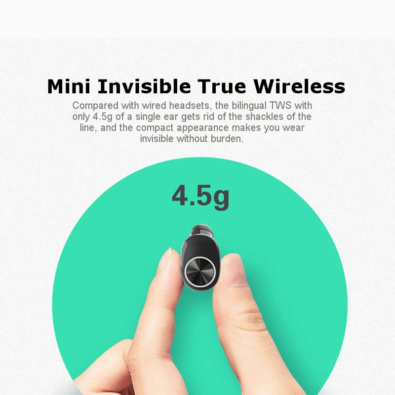 XGODY V7 TWS настоящая Беспроводная гарнитура стерео звук мини Bluetooth 4 2 наушники с